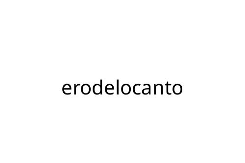 erodelocanto