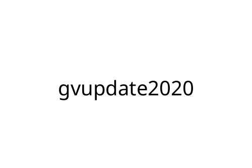 gvupdate2020