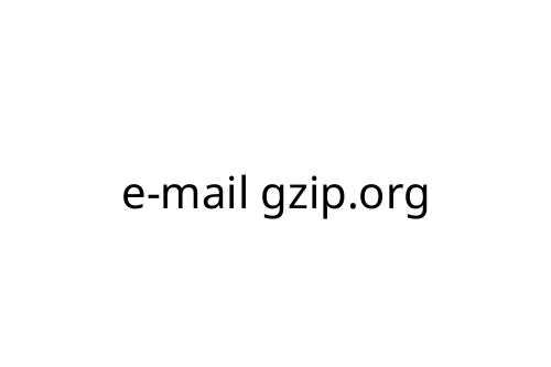 e-mail gzip.org