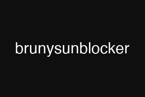 brunysunblocker