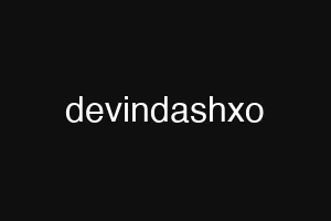 devindashxo