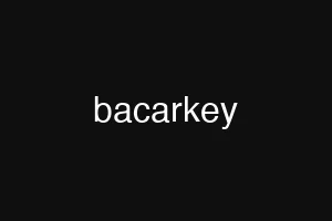 bacarkey