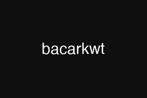 bacarkwt