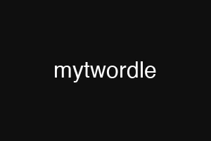 mytwordle